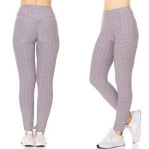 TikTok Leggings Womens Ruched High Waist Tummy Control Booty - SMALL/MEDIUM